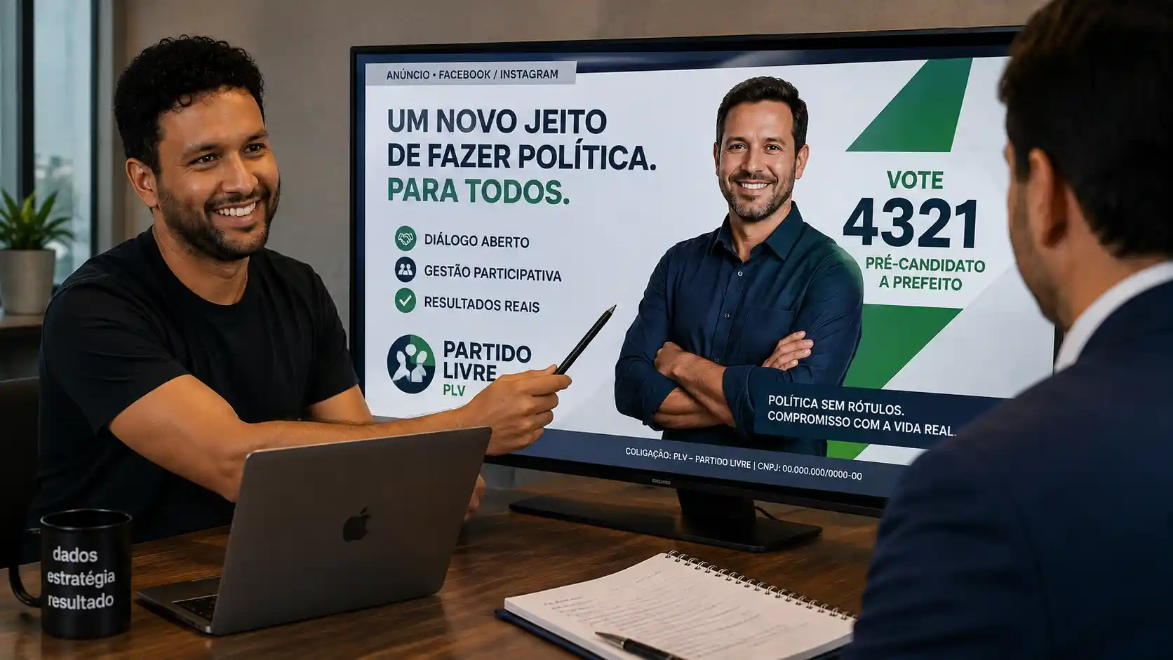 Estratégia de tráfego pago para políticos e campanhas digitais